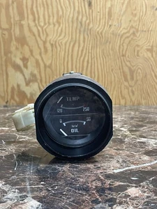 Datsun S30 240z Temp And Oil Gauge Genuine OEM - Picture 1 of 7