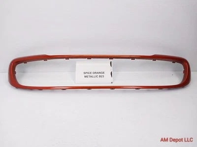 Mini Cooper S R56 R57 R55 R58 R59 2012 parrilla inferior delantera moldura naranja especia Foto 1 de 4