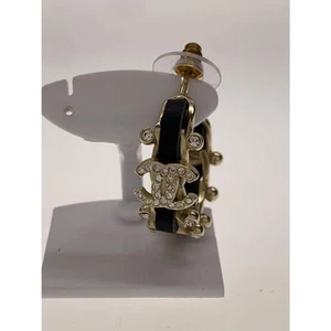 CHANEL Earrings Top length 2.7cm x Top width 1cm Post 1cm Women's 21AW model - Picture 1 of 5