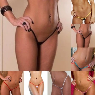 1 Stück Sexy Damen Low-Rise Tanga G-String Höschen Slips Unterwäsche Tanga De - Bild 1 von 4