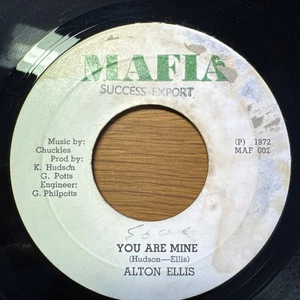 ALTON ELLIS CHUCKLES You Are Mine Satan Side MAFIA 7504 DSR7230 JA 1972 EX - Picture 1 of 6