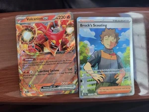 Brock's Scouting 179/159 Sv09: Journey Together Holo Bonus Volcanion Included - Picture 1 of 2