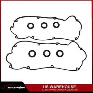 Valve Cover Gasket Set For 03-10 Hyundai Sonata Tucson Tiburon Kia Optima 2.7L - Picture 1 of 10