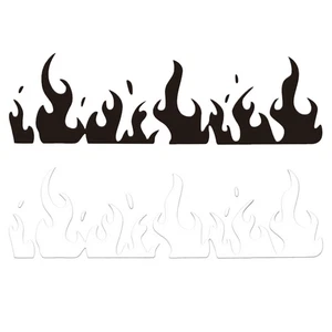 Auto Flamme Aufkleber Wasserdicht Motorrad Sticker Deko Helm Wahrzeichen - Bild 1 von 12