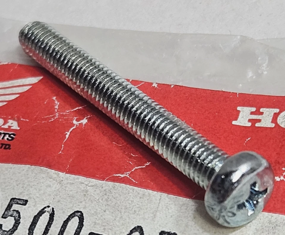 1970-2024 HONDA C70 CBR600F2 XR650L OEM 5x40 Pan Head Screw 93500-050400A QTY:2 - Image 1 of 1