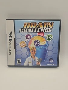 Brain Challenge (Nintendo DS, 2008) Complete CIB with Manual & Protective Cover - Picture 1 of 3