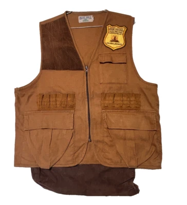 True Vintage Red Head Blue Bill Game Vest for hunting and fishing Mens Large - Image 1 of 4