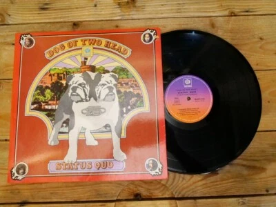 STATUS QUO DOG OF TWO HEAD 33T LP VINYLE EX COVER EX ORIGINAL 1973 - Photo 1/4