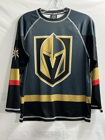 Las Vegas Golden Knights NHL Logo Long Sleeve Shirt, Jersey Youth Size XL Cover