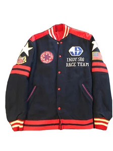 Vintage Auto Racing Jacket 1976 Indy 500 Dayton—Walter Team Letterman Rare - Picture 1 of 14