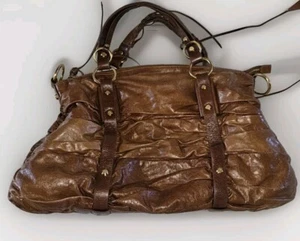🔥 Bellissima borsa a mano Francesco Biasia in pelle marrone - Foto 1 di 5