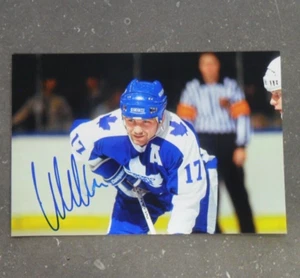 Wendel Clark signed Toronto Maple leaf 4x6 photo - Picture 1 of 1