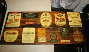 Letrero de madera hecho a mano para licor Man Cave Smirnoff Jack Daniels Cluny 11 X 24 - Imagen 1 de 12