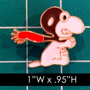 Peanuts: Red Barron Snoopy Emaille Pin - Bild 1 von 2