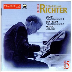 RICHTER Chopin Piano Con. 2 SAINT-SAENS Piano Con 5 FRANCK Les Djinns—Kondrashin - Picture 1 of 1