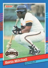 Kevin Mitchell 1991 Donruss #255 San Francisco Giants