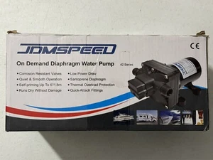 JDMSPEED On Demand Diaphragm Water Pump 42 Series D420-101-A65 - Picture 1 of 15