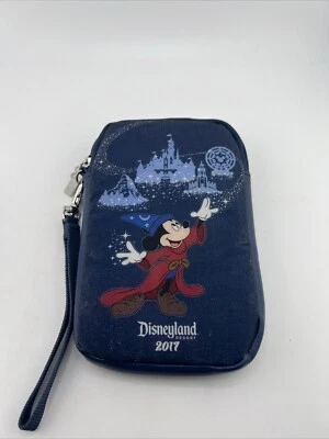 Disneyland Resort 2017 Blue Fantasia Mickey Cell Phone Wristlet - Image 1 of 4