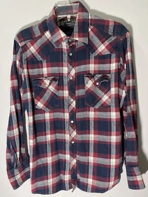 Camisa Cactus Para Hombres M Western Franela Perla Cuadros a Presión MS27 Foto 1 de 4