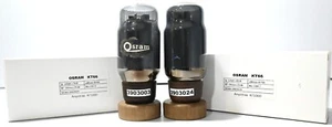 KT66 OSRAM Rivestito nero Made in England Amplitrex testato 1 coppia abbinata 2 pz - Foto 1 di 5