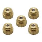 5x French Pieces Knurled Screws Accessory