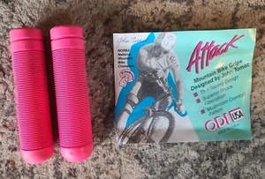 Vintage 1980's ODI USA Attack BMX Grips - Picture 1 of 4