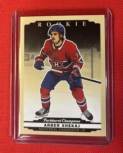 2022-23 Parkhurst Champions Hockey #309 Arber Xhekaj SP RC 🔥 - Picture 1 of 2