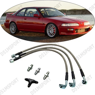 Líneas de eliminación de impulso de freno para Honda Civic Acura Integra 1992-2001 1993 1994 Foto 1 de 4