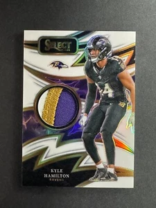 Camiseta deportiva Kyle Hamilton 2024 Panini Select Sparks parche 3 colores/75 #S-KHN - Imagen 1 de 2