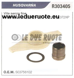 503756102 VITE SENZA FINE POMPA OLIO MOTOSEGA HUSQVARNA 362XP 365 371XP 372XP HQ - Picture 1 of 1