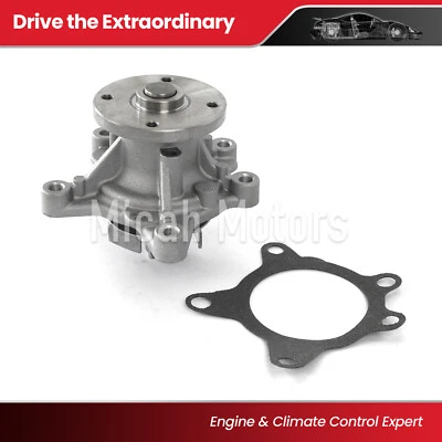 Water Pump for 10-20 Hyundai Accent Veloster Kona Kia Soul Rio Optima 1.6L DOHC Foto 1 de 4