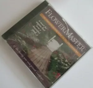 Flower Master, The Complete CD-Rom Guide to Flower Gardening, 2003, MIW - Picture 1 of 2