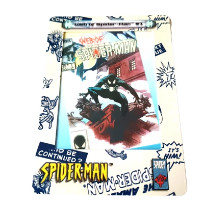 Vintage ArtBox 2002 Spider-Man Filmcardz Trading Chase Card Web of Spiderman #1 - Image 1 of 4