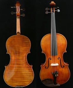 A Great Master Violin Guarneri del Gesu 1743 Cannone Violin 1-PC Back - Picture 1 of 11