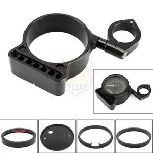 Speedometer Relocation Mount Bracket Kit For Harley Sportster 883 1993-2015 Dyna - Picture 1 of 12