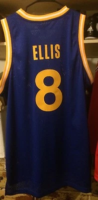 Monta Ellis Golden State Warriors NBA Throwback Jersey Men L Curry Durant Hwc #8 - Image 1 of 4