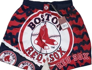 BOSTON RED SOX MITCHELL & NESS JUMBOTRON 2.0 SUBLIMATED SHORTS - Picture 1 of 2