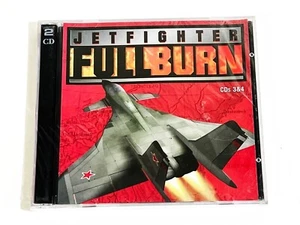 Jetfighter Full Burn PC 1998 Game Windows CD 3 & 4 (BRAND NEW SEALED) - Picture 1 of 3