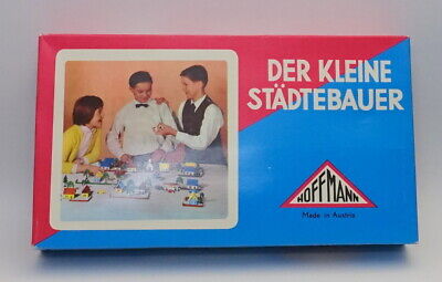 Der Kleine Städtebauer - Fa. Hoffmann,Austria,1965,Originalkarton,35 Teile - Rar • 29€