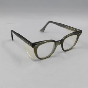 Occhiali di sicurezza vintage in plastica Cateye - Foto 1 di 9