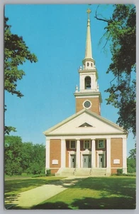 The Church Of Our Redeemer, 1956, Lexington, Massachusetts, USA, Vintage Post Ca - Picture 1 of 2