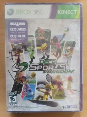 Deca Sports Freedom (Microsoft Xbox 360, 2010) READ NEW Factory Sealed Shrink - Image 1 of 4