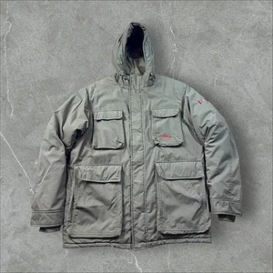 Vintage 00s (y2k) Billabong Puffer Jacket in Green XL - Picture 1 of 7