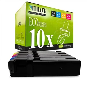 10x Cartouches D'Encre Pour R Epson Aculaser CX 29 NF Dnf , C13S050627 - - Photo 1/5