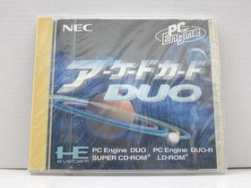 Unopened Discoloration Pc Engine Software Model Arcade Card Duo Nec FMw48