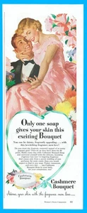 Cashmere Bouquet soap wedding bride bath cosmetics1940's vintage print ad 1949 - Picture 1 of 3