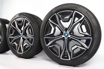 Original BMW iX i20 Winterräder 22 Zoll 1021 Aerodynamik 5A02659 47177 - Bild 1 von 4