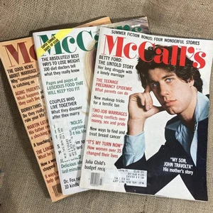 Vintage 1978, McCall's Magazine For Suburban Women - Apr, Jun, & Jul, Lot of 3 - Picture 1 of 15