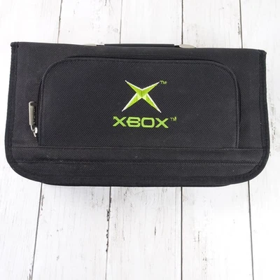 Original Official Microsoft Xbox 48 Game Disc CD DVD Zippered Storage Case - Image 1 of 4