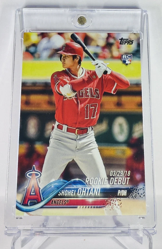 Tarjeta de inversión rara Shohei Ohtani RC ROOKIE TOPPS ANGELS DODGERS MVP COMO NUEVA ROY Foto 1 de 1